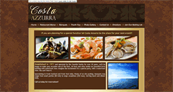 Desktop Screenshot of costaazzurarestaurant.com
